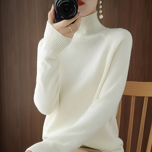 Ulyssa - Elegante dolcevita in cashmere per donne