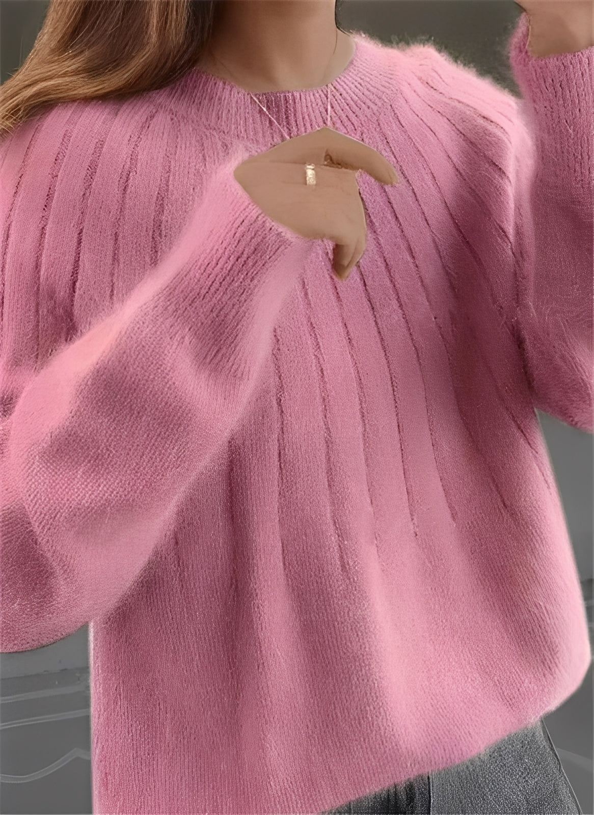 Rorie - Maglione in cashmere colorato per donne