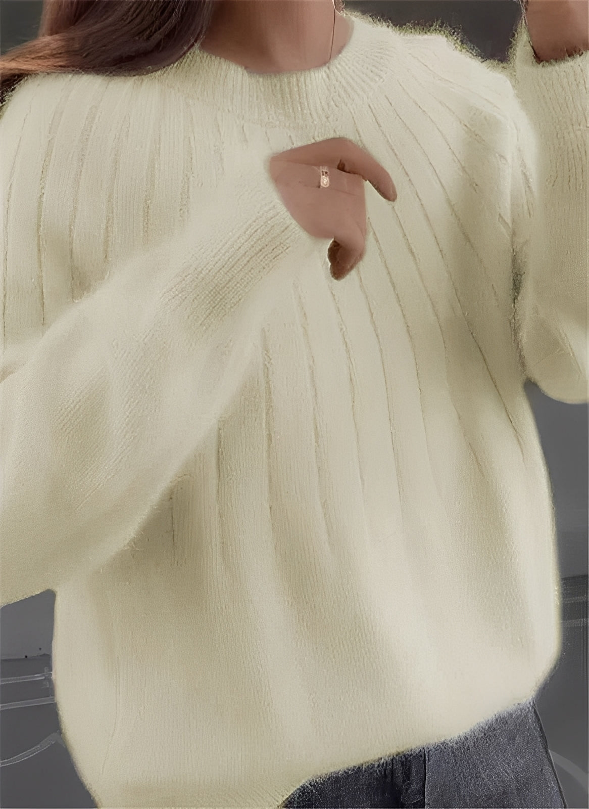 Rorie - Maglione in cashmere colorato per donne