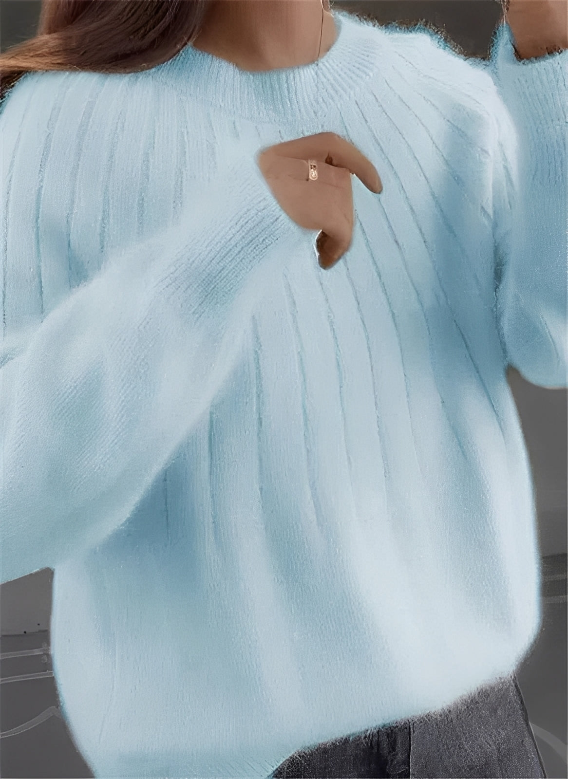 Rorie - Maglione in cashmere colorato per donne