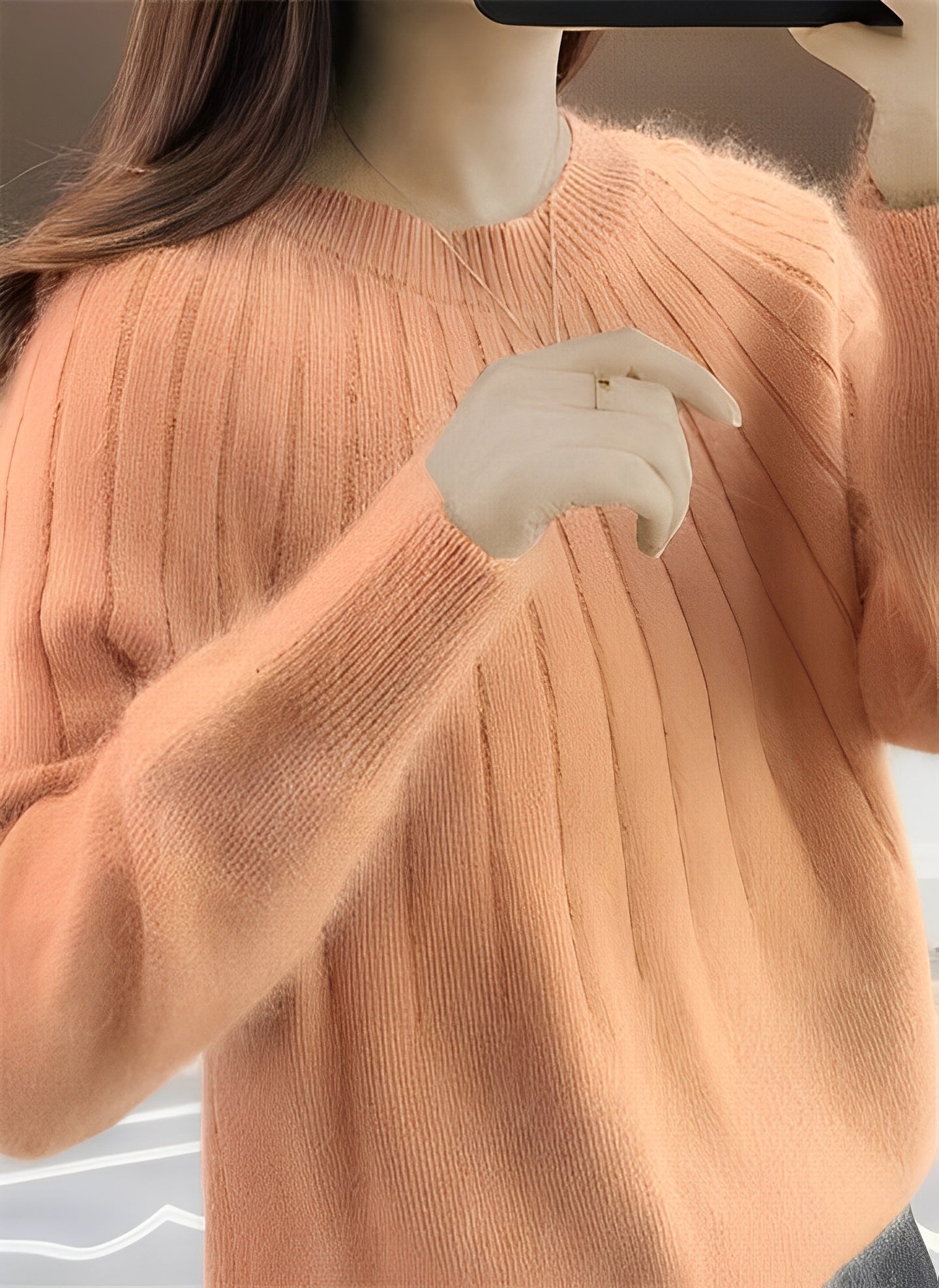 Cornelia - Maglione in cashmere da donna casual con vestibilità comoda 