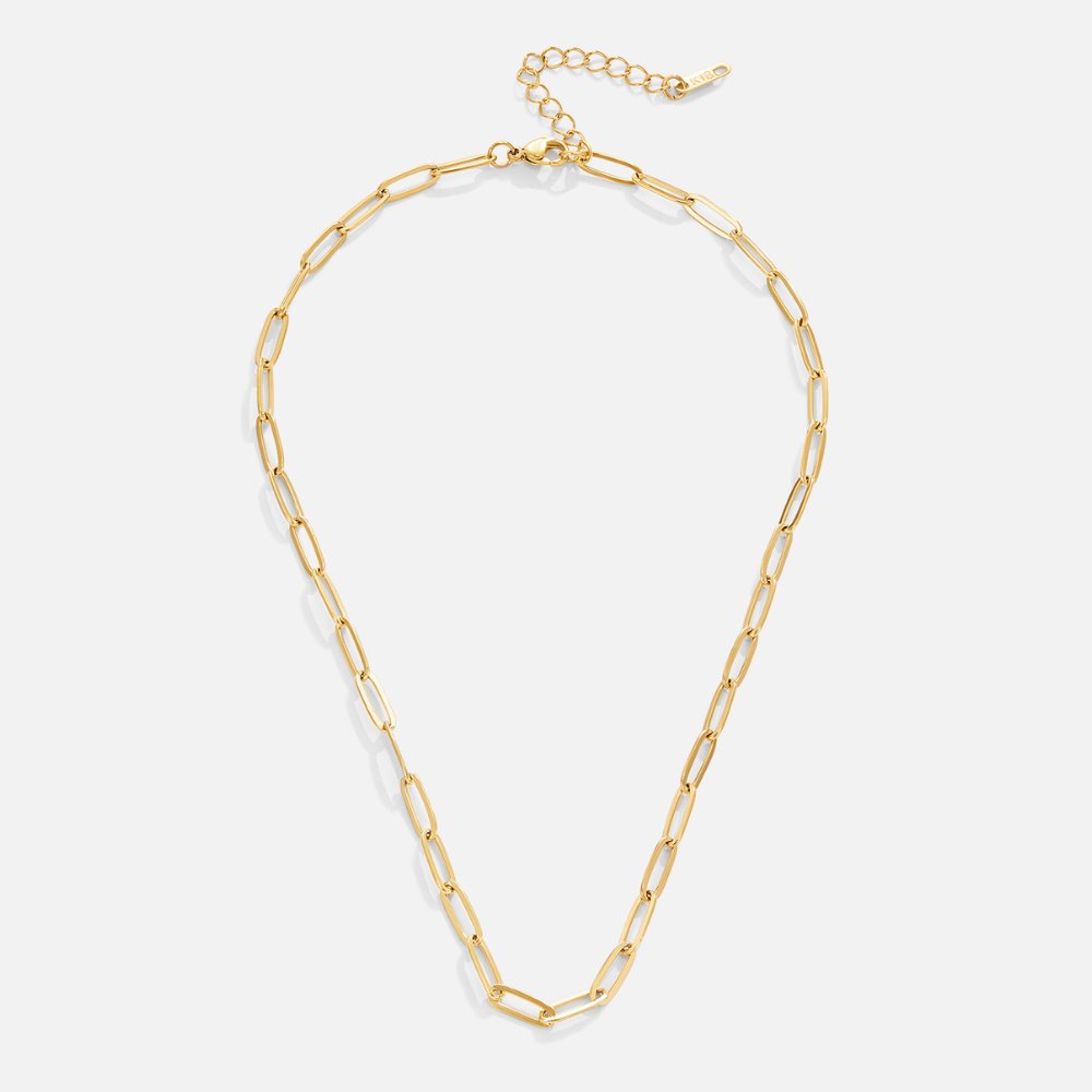 Classic Chain Necklace with Toggle