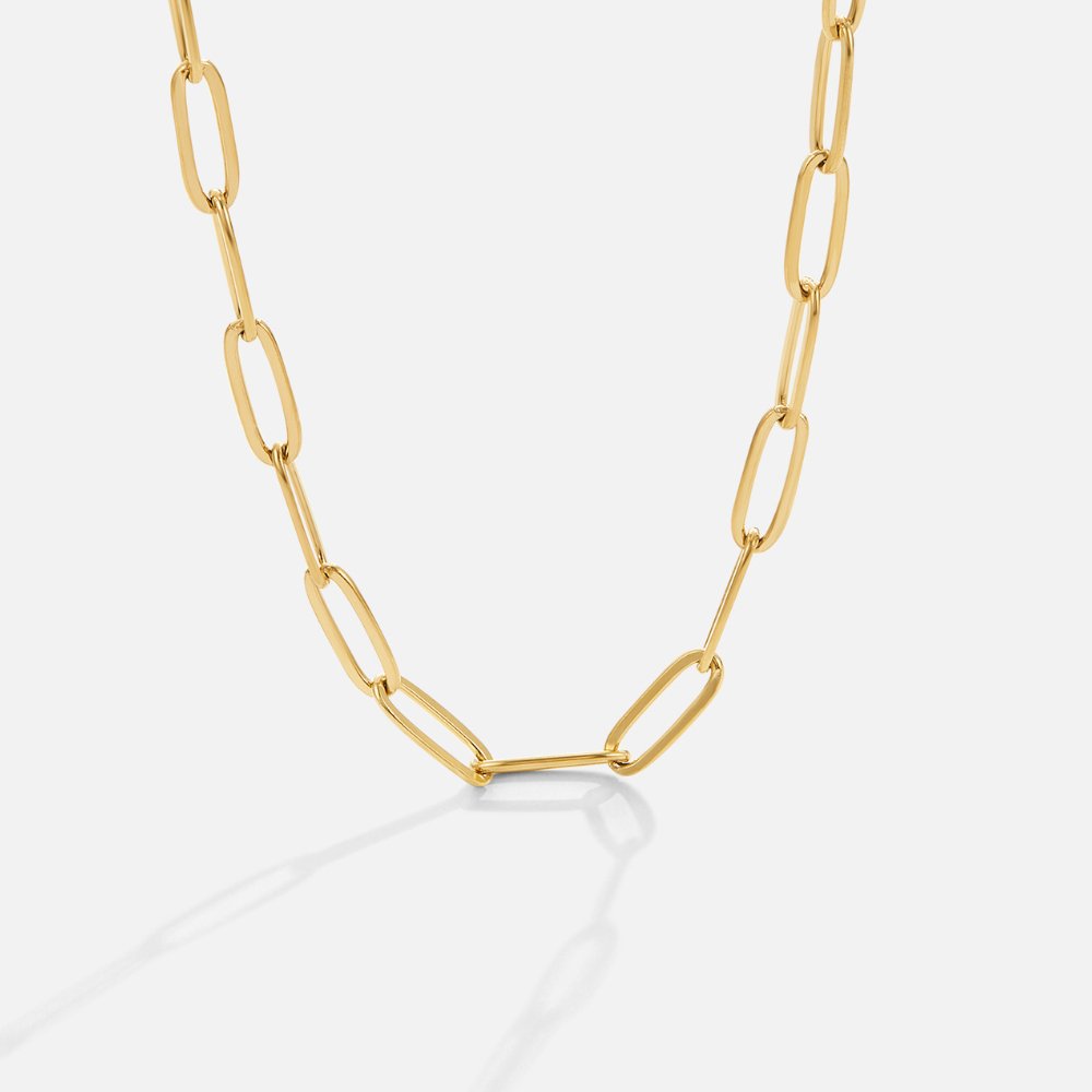 Classic Chain Necklace with Toggle