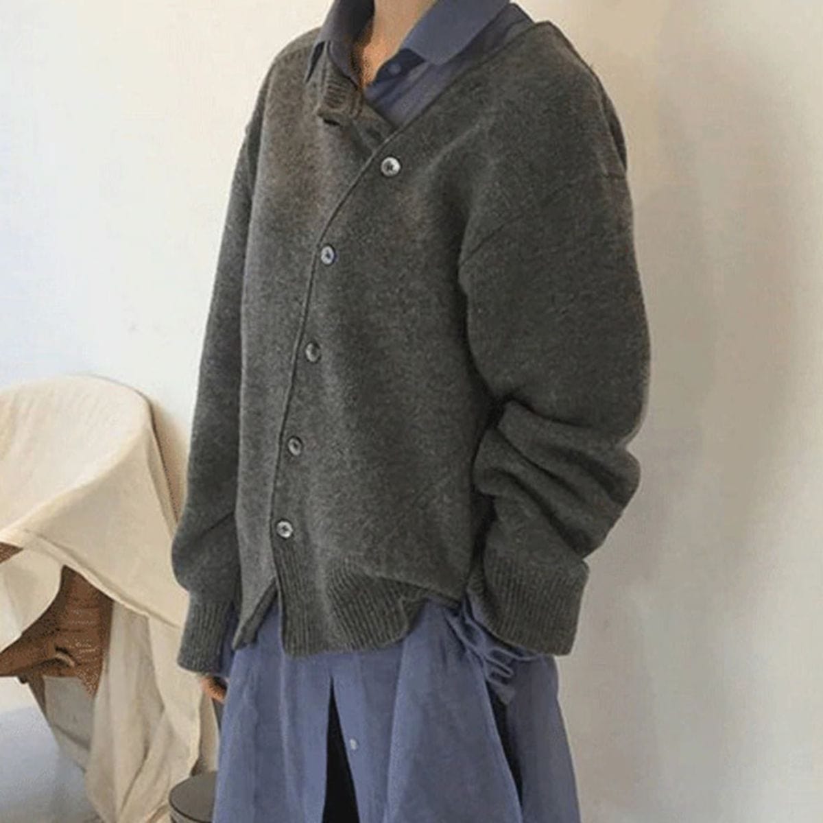 Erica - Giacca dal look moderno con dettagli bottoni