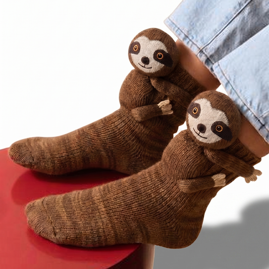 Faultier Socken