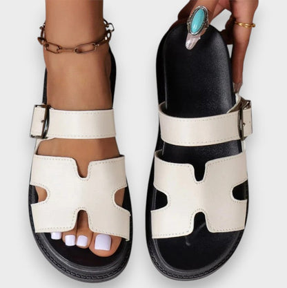 Amaris | Sandali Comfort con Fascia a H e Suola Platform