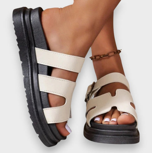 Amaris | Sandali Comfort con Fascia a H e Suola Platform