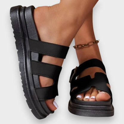 Amaris | Sandali Comfort con Fascia a H e Suola Platform